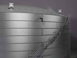 Vertikaler zylindrischer 20000 m³ Stahltank